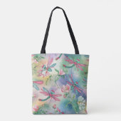 Floral Dragonfly Tasche (Rückseite)