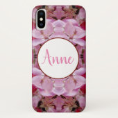 Floral Dream Monogram iPhone Case (Rückseite)