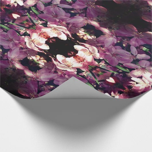 Floral Dream Spring Sing Geschenkpapier (Ecke)