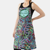 Floral Dreamer farbenfroh ungewöhnlich Summermuste Schürze (InSitu)