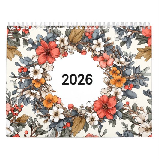 🌸📅 Floral Dreams 2026 🌿✨ Kalender (Titelbild)
