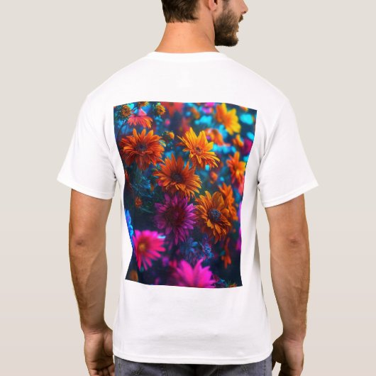 Floral Dreamscape T-Shirt (Rückseite)