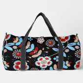 floral duffle bag (Vorderseite)
