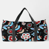 floral duffle bag (Rückseite)