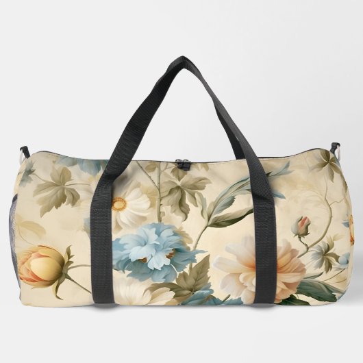 floral duffle bag (Rückseite)