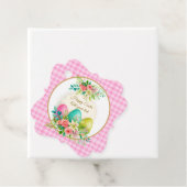 Floral Easter Eggs & Spring Roses Personalized Geschenkanhänger (Beispiel)