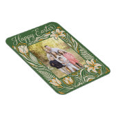  Floral Easter Personalized Lily & Daffodil Magnet (Rechte Seite)