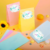 Floral Eid Mubarak Aufkleber