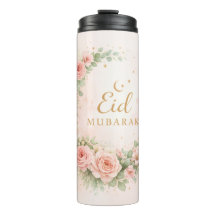 Floral Eid Mubarak – Blush Pink Islamisches Gesche