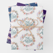 Floral Eid Mubarak Geschenk Geschenkpapier Set (Beispiel)