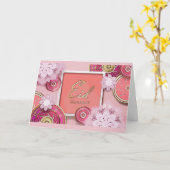 Floral-Eid-Mubarak-Karte Karte (Gelbe Blume)