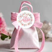 Floral Eid Mubarak Stickers