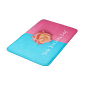 Floral Elegance Bath Mat Badematte (Schrägansicht)