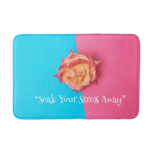 Floral Elegance Bath Mat Badematte (Vorderseite)