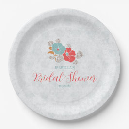 "Floral Elegance" Collection  Pappteller