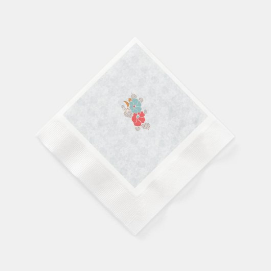 "Floral Elegance" Collection Serviette (Ecke)