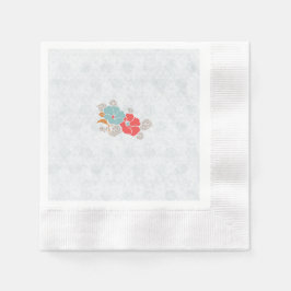 "Floral Elegance" Collection Serviette