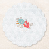 "Floral Elegance" Collection Untersetzer (Vorderseite)