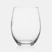 "Floral Elegance" Collection Weinglas Ohne Stiel (Links)