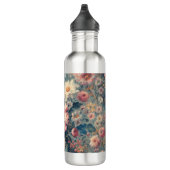 Floral Elegance Edelstahlflasche (Rechts)