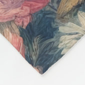 Floral Elegance Fleecedecke (Ecke)