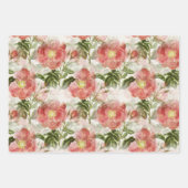 Floral Elegance Geschenkpapier Set (Vorderseite 3)