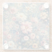 Floral Elegance Glasuntersetzer (Rückseite)
