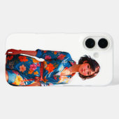 Floral Elegance iPhone 16 Fall Case-Mate iPhone Hülle (Rückseite (Horizontal))