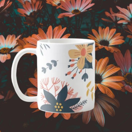 Floral Elegance Kaffeetasse