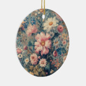 Floral Elegance Keramik Ornament (Rechts)