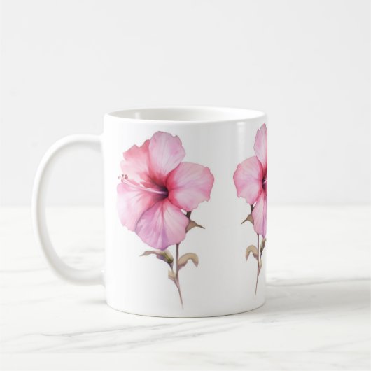 Floral Elegance Keramik Tasse (Links)