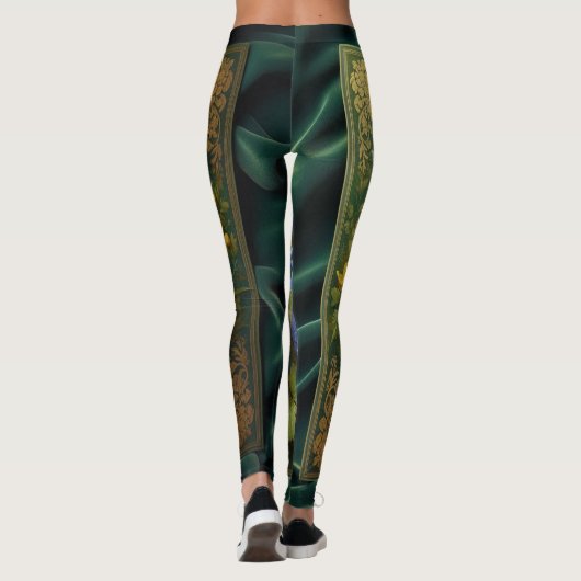 Floral Elegance Leggings (Rückseite)