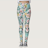 Floral Elegance Leggings (Vorderseite)