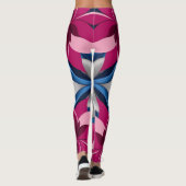 "Floral Elegance" Leggings (Rückseite)