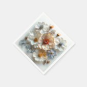 "Floral Elegance Napkins Serviette (Ecke)