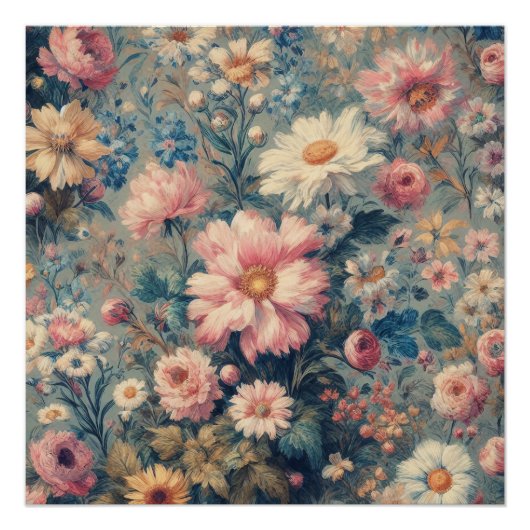 Floral Elegance Poster (Vorderseite)