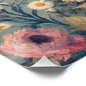 Floral Elegance Poster (Ecke)