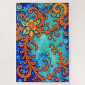 Floral Elegance Puzzle (Vertikal)