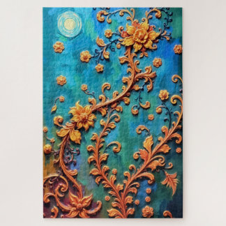 Floral Elegance Puzzle