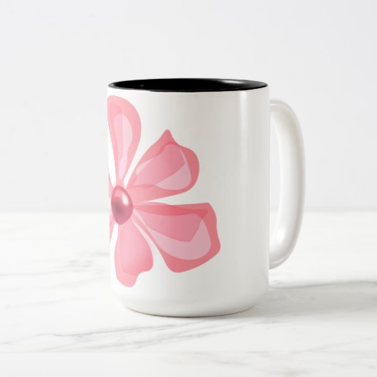Floral Elegance Tasse (VorderseiteRechts)