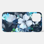 Floral Elegance Wasserfarbenes Muster Case-Mate iPhone Hülle (Rückseite (Horizontal))