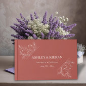 Floral Elegant Boho Wedding Gästebuch