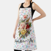 Floral Elegant Muttertagsdesign Schürze (InSitu)