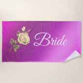 Floral Elegant Strandtuch (Vorderseite)