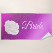 Floral Elegant Strandtuch (Vorderseite)