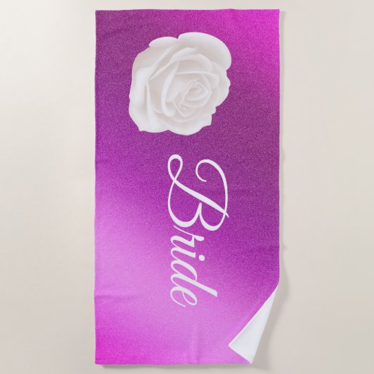 Floral Elegant Strandtuch (Vorderseite)