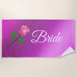 Floral Elegant Strandtuch