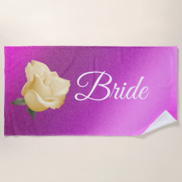 Floral Elegant Strandtuch