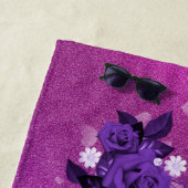 Floral Elegant Strandtuch (Beispiel)