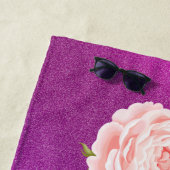 Floral Elegant Strandtuch (Beispiel)